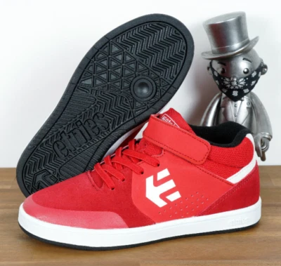 Etnies Skateboard Marana MT Kids Shoes Red White Black 2/33 - Image 1 of 3