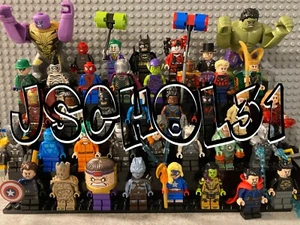 LEGO DC & Marvel Super Heroes Minifigures Lot - You Pick - Superman, Batman,... - Picture 1 of 502