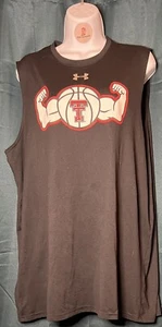 Under Armour Texas Tech Basketball ärmelloses T-Shirt - LARGE - Bild 1 von 2
