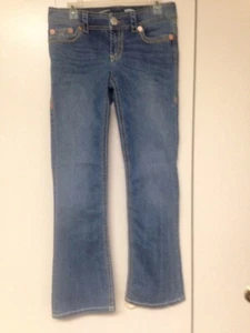 Seven 7 Light Wash Bootcut Leg Women's Jeans Size 29 Actual 34x31 - Picture 1 of 4