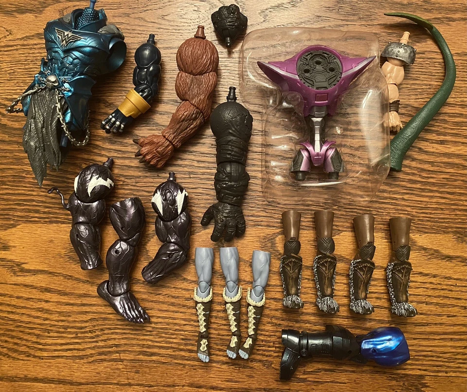 Hasbro Marvel Legends BAF parts-Monster Venom, Sentinel, Thanos, Sauron, etc - Image 1 of 2