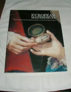 EUROPEAN MASTERPIECES ART BOOK, NATIONAL GALLERIY PAINTINGS OF VICTORIA AUSTRALI - Picture 1 of 10