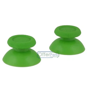 Solid Green Buttons Analog Thumbsticks Replacement Parts for P S 4 Controller - Picture 1 of 4