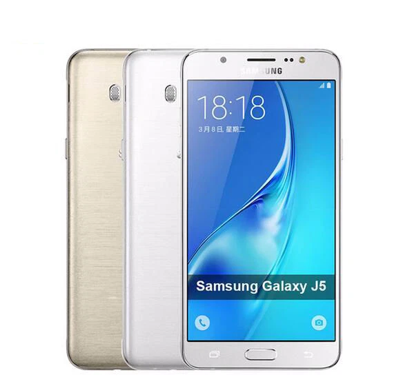 Samsung Galaxy 2016 J5 J5108 Dual SIM NFC 4G LTE Quad Core Cellphone - Image 1 of 4