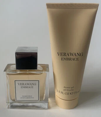 Vera Wang Embrace Marigold and Gardenia 2 шт духи 1 унц туалетная вода гель для душа 2,5 унц - Изображение 1 из 4