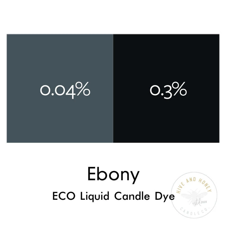 Ebony Black Liquid Candle Dye | ECO Reach Liquid Candle Dye For Candles + Soaps - Image 1 of 1