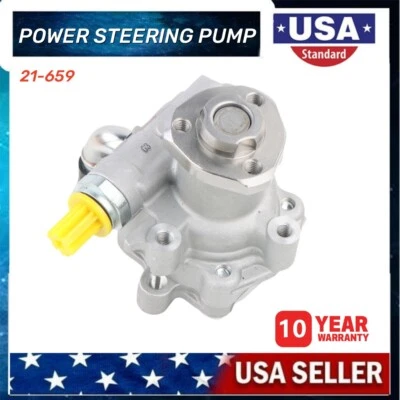 Power Steering Pump For Volkswagen Passat Beetle 2012-2014 Jetta 2011-2015 CA - Image 1 of 4