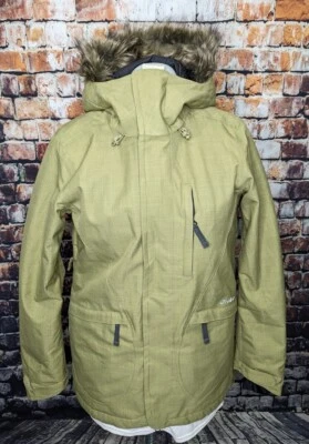 O'Neill Women Medium Belle 10K Waterproof Ski Snowboard Jacket Hood Fur Parka - Image 1 of 4