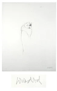 Paul Wunderlich - Giacomo Joyce (Sheet 1) Who? Heliograph Signed in 2 Colors - Picture 1 of 1