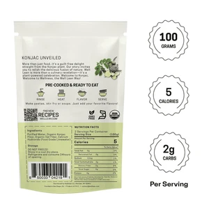 Arroz Shirataki Bajo en Carbohidratos Arroz Ceto USDA Orgánico Konjac Shirataki Paquete de 6 (12 - Imagen 1 de 7