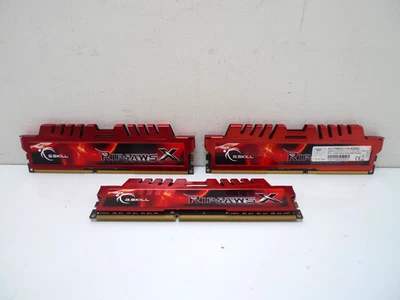 G. SKILL Ripjaws X DDR3 4GB RAM Sticks (3x, 12GB Total) | 2133MHz - Image 1 of 3