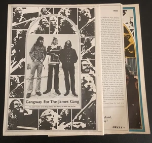 James Gang 1971 - Rivista d'epoca ritaglio articolo 3 pagine - Foto 1 di 3