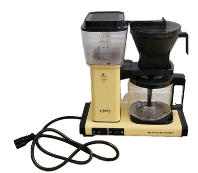 Technivorm Moccamaster KBG Coffee Maker Off White 10 cup - Used - Image 1 of 4