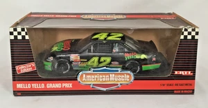 ERTL American Muscle Kyle Petty #42 Mello Yellow Pontiac Grand Prix 1:18 Diecast - Picture 1 of 12