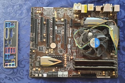 Bundle Motherboard Asrock Z77 + CPU Intel i3 + 8Gb RAM DDR3 1333 - Immagine 1 di 4