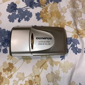 Olympus Stylus Epic Zoom 80 DLX 35mm Point & Shoot Film Camera Tested Working - Picture 1 of 10