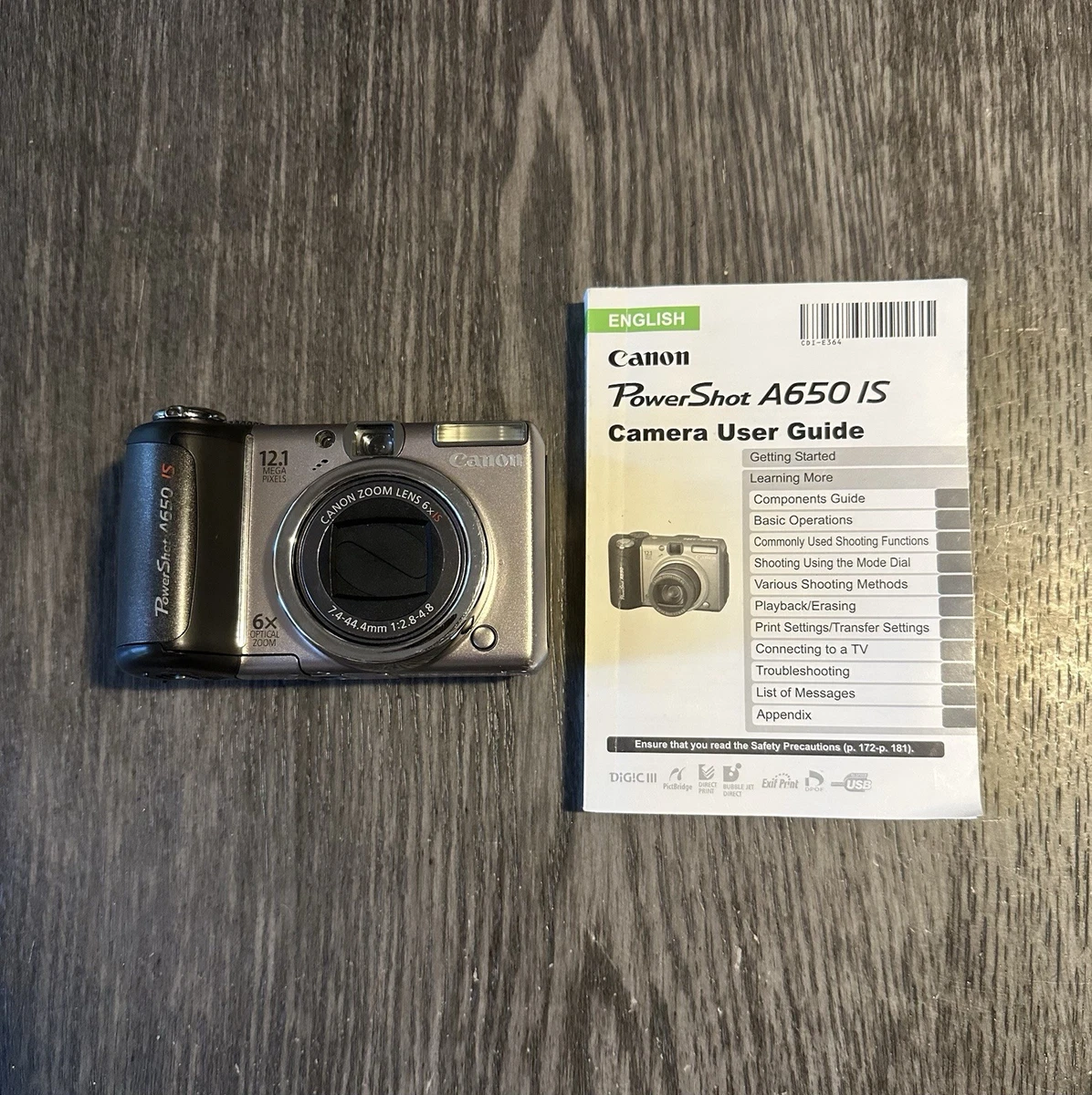 Canon PowerShot A650 IS カメラ Canon A650 IS Review - Imaging Resource