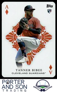 Tanner Bibee All Aces 2023 Topps Update #AA-68 Cleveland Guardians Baseball Card - Picture 1 of 2