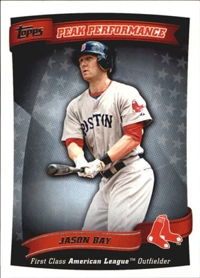2010 Topps Baseball Peak Performance Insert Card #62 Jason Bay  - Image 1 of 2