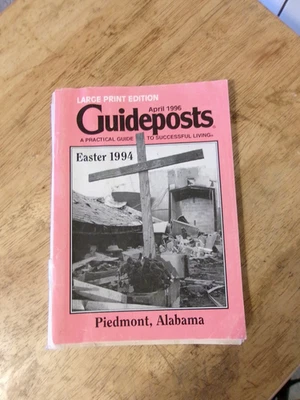 Vintage Guideposts Large Edition Book/Magazine April 1996 Easter 1994 Alabama - Image 1 of 2
