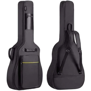 41 Zoll Akustikgitarrentasche 0,35 Zoll Dicke Polsterung Wasserabweisend Dual Verstellbar... - Bild 1 von 7
