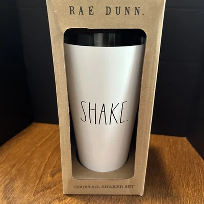 Rae Dunn Cocktail Shaker White With Sealed Lid  - Image 1 of 3