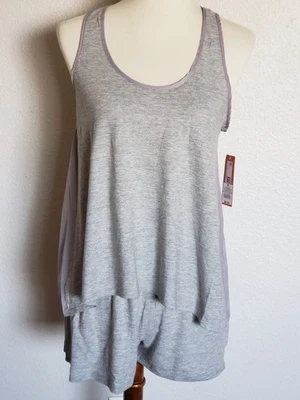 Gilligan & O'Malley Gray Top & Short Sleepwear Set. New with Tag. Size Medium - Image 1 of 4