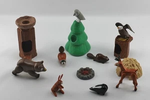 Vintage Playskool Forest Ranger Spielset Woodland Vintage Figuren Hongkong  - Bild 1 von 4
