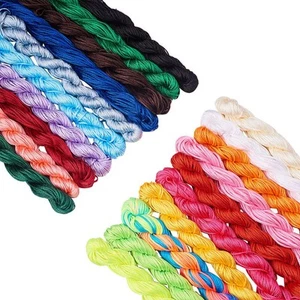 480 Yard 1mm Nylon String Chinese Knotting Cord 20 Colors Nylon Thread Kumihi... - Picture 1 of 8