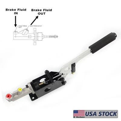 （Usa）Racing Car Drift Hydraulic Vertical Handbrake Auto Hand Brake Parking Lever - Image 1 of 4