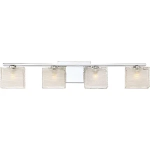 Westcap 4 Light Transitional Bath Vanity - 6.75 Inches high-Polished Chrome - Picture 1 of 7