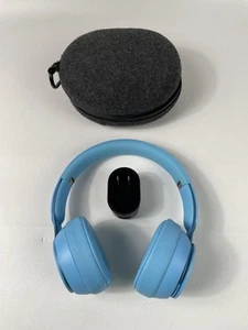 Beats Solo Pro (Bluetooth) A1881 Light Blue Wireless Headphone - Good - Picture 1 of 7