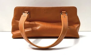 Kate Spade New York Orange Leather Tote Purse - Picture 1 of 5
