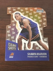 2000 Stadium Club Chrome Shawn Marion Clear Shots Die Cut Refractor RC #CS4 - Picture 1 of 2