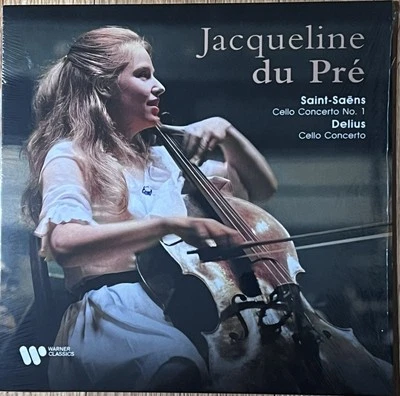 JACQUELINE du PRE cello SAINT-SAENS DELIUS WARNER 180g IMPORT in shrink NM - Image 1 of 2