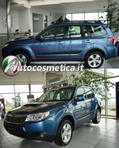 per Subaru Forester III 2011-2012 Protezioni porte fasce portiere strisce plasti - Foto 1 di 7