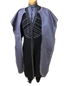 Embroidered Wool National Costume Chokha Ethnic coat - Merab Dvalishvili's Choka - Picture 1 of 3