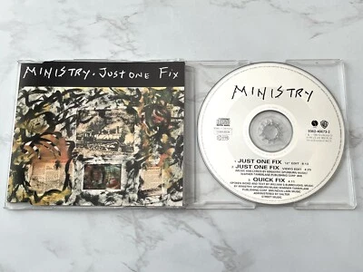 Ministry Just One Fix компакт-диск сингл ИМПОРТ ИЗ ГЕРМАНИИ! 1992 Sire 9362-40673-2 РЕДКАЯ! Больше не издающийся - Изображение 1 из 4