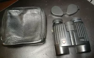 Leica Trinovid 8x32 BA Binoculars Black Case Lens Cap Good Condition - Picture 1 of 15