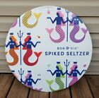 Fantastic Bon & Viv Spiked Seltzer Mermaid Metal Tin Spiker Cool Sign 24"