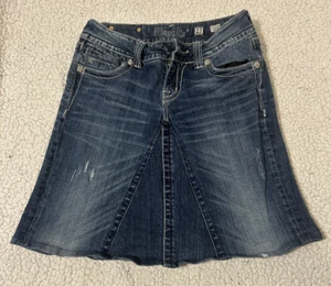 Miss Me Denim Skirt Women's Blue Jean Size 27 - Picture 1 of 9