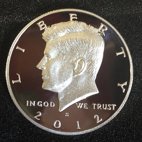2012-S John F. Kennedy GEM PROOF 90% SILVER HALF DOLLAR * DIRECT FROM SET #1 Cover