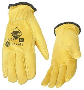Tilsatec Cut Resistant Gloves, XL Size 10, Yellow, 1 Pair TTP203-100 Fits Small - Imagen 1 de 1