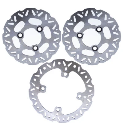 Front Rear Brake Disc Rotor for Suzuki Quadsport 400 Z400 LTZ400 DVX400 TS Sport Foto 1 de 4