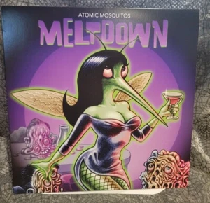 ATOMIC MOSQUITOS Meltdown Green Color Vinyl Horror Surf - Picture 1 of 4