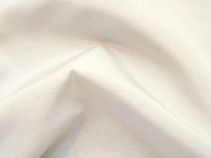 Terrific SILVER Light GRAY Shantung Dupioni Look TAFFETA Solid Fabric - Picture 1 of 3