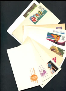 USA : 10 different stationaries - unused - Picture 1 of 4