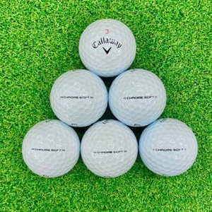 24 Mint Callaway Golf Balls Chrome Soft AAAAA 5A Free Shipping Deal - Picture 1 of 6