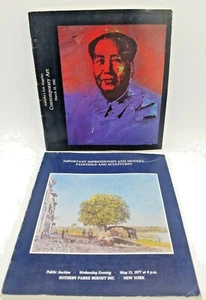 2 x Sotheby's Art Catalogue. Los Angeles 1981 Warhol & 1977 NYC Impressionist... - Picture 1 of 12