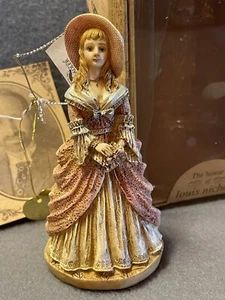 Kurt Adler Casa di Louis Nichole Signora Vittoriana Rosa Vestito Decorazione Natalizia N - Foto 1 di 24